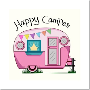 Happy Camper Posters and Art